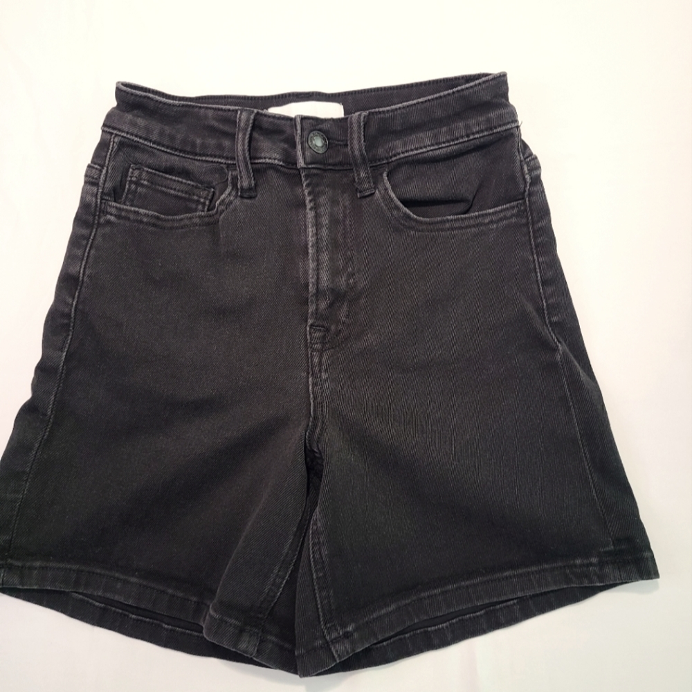 Vervet by Flying Monkey Shorts Women's Black XS Jean Denim